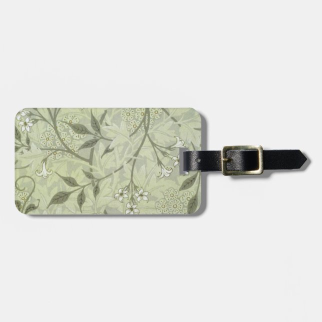William Morris Jasmine Botanical Bagagebricka (Horisontell Framsida)