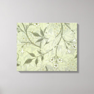 William Morris Jasmine Botanical Canvastryck