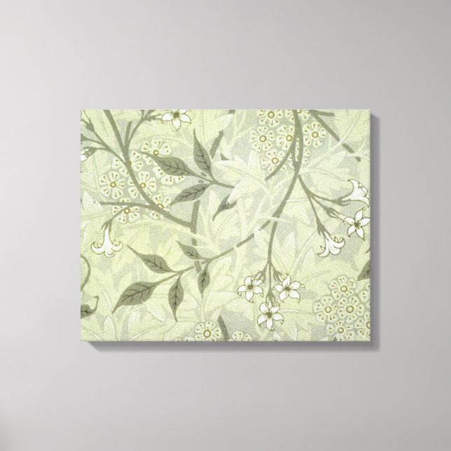 William Morris Jasmine Botanical Canvastryck (Framsida)