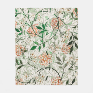 William Morris Jasmine Garden Flower Classic Fleecefilt