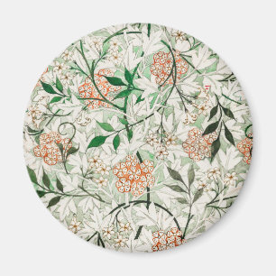 William Morris Jasmine Garden Flower Classic Magnet