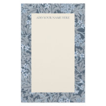WILLIAM MORRIS "JASMINE" MÖNSTER STATIONERY