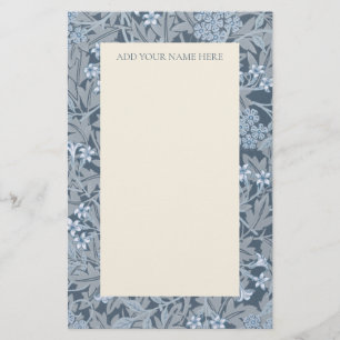 WILLIAM MORRIS "JASMINE" MÖNSTER STATIONERY BREVPAPPER