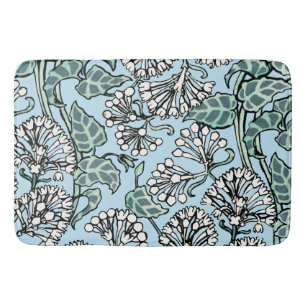 William Morris Jasmine och Löv Mönster Badrumsmatta