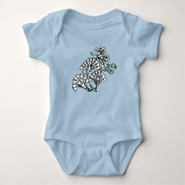 William Morris Jasmine och Löv Mönster T Shirt