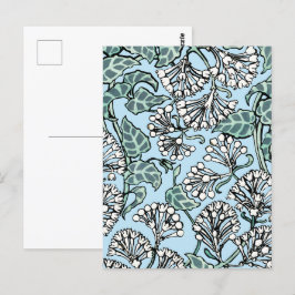 William Morris Jasmine och Löv Mönster Vykort