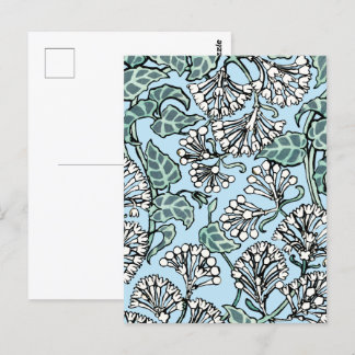 William Morris Jasmine och Löv Mönster Vykort