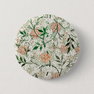 William Morris Jasmingård Blomma Klassiker Knapp