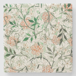 William Morris Jasmingård Blomma Klassiker Stenunderlägg