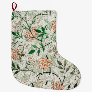 William Morris Jasmingård Blomma Klassiker Stor Julstrumpa