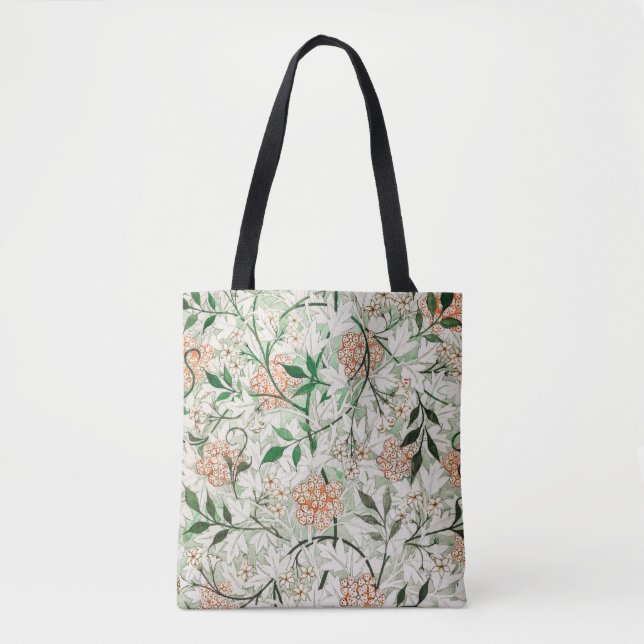 William Morris Jasmingård Blomma Klassiker Tygkasse (Framsida)
