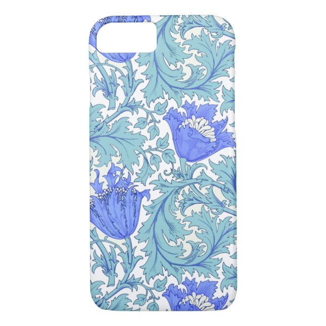 William Morris JH Dearle Anemone Victorian Mönster Case-Mate iPhone Skal (Baksida)