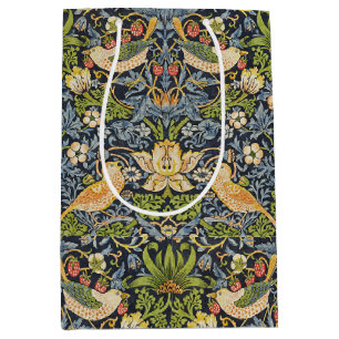 William Morris - Jordgubbastöld Floralt Mönster