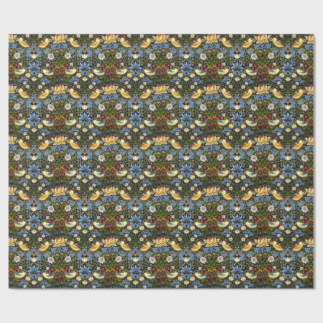 William Morris, jordgubbastöldaren Presentpapper (Platt)