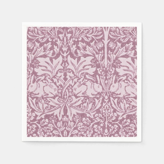 William Morris, Jordgubbstjuven, upprättad, konst  Pappersservett (Framsidan)