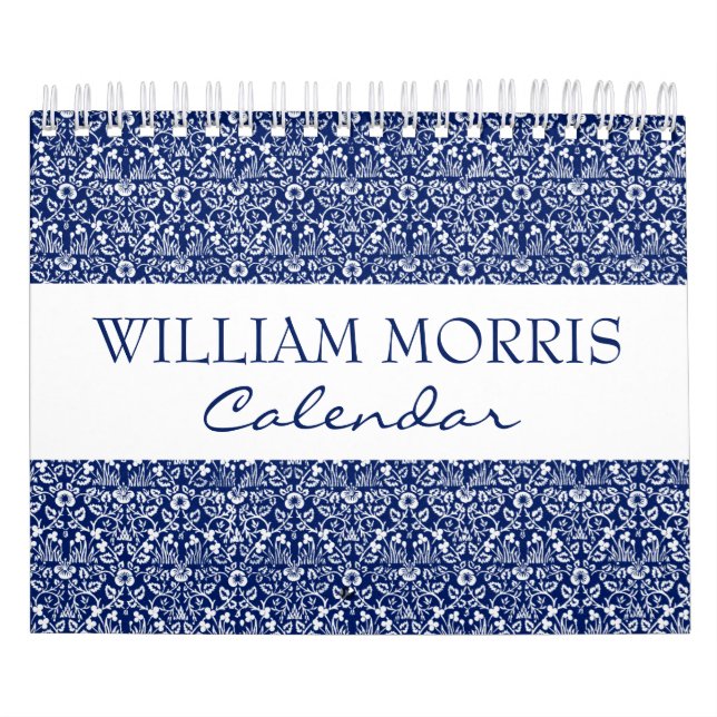 William Morris-kalender för blommigt av estetisk k Kalender (Omslag)