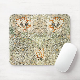 William Morris Kaprifol Blommig Tapet Musmatta