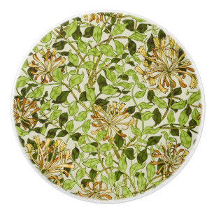 William Morris Kaprifol Gröna Blommor Knopp