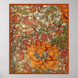 William Morris kaprifol Poster