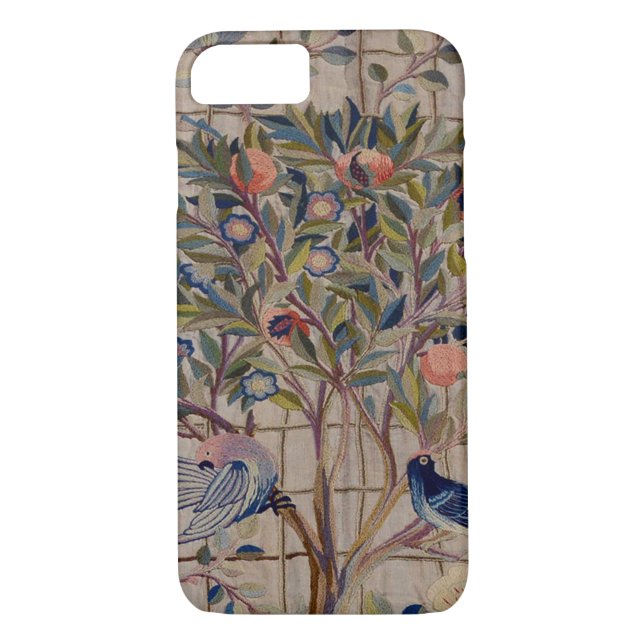 William Morris Kelmscott spaljébroderi Case-Mate iPhone Skal (Baksida)