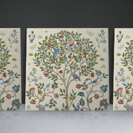 William Morris Kelmscott Träd Art nouveau Birds Kakelplatta