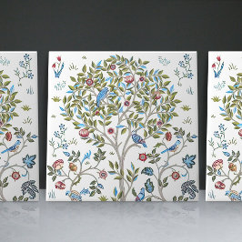 William Morris Kelmscott Träd Art nouveau Birds Kakelplatta