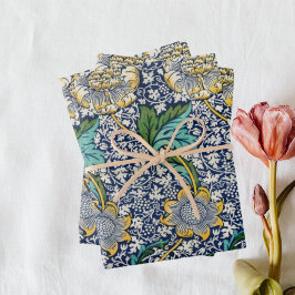 William Morris Kennet Blue-emballering papper