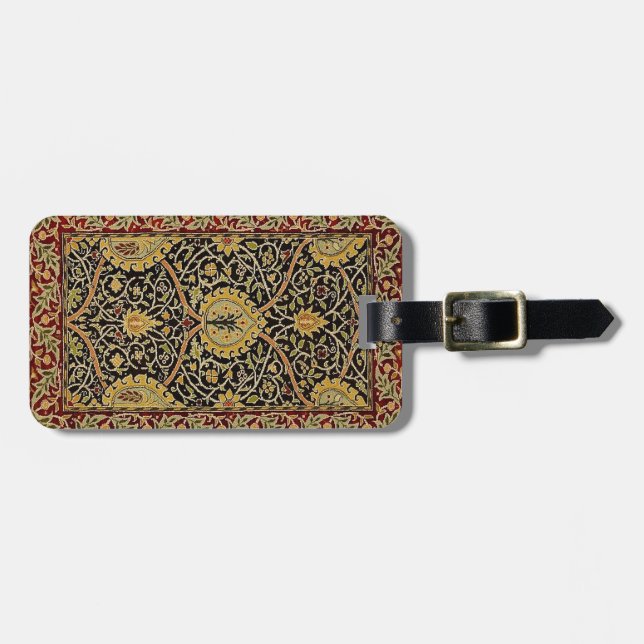 William Morris Klassisk Matta Konsttryck Design Bagagebricka (Horisontell Framsida)