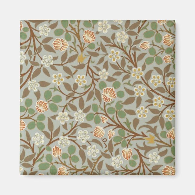 William Morris Klöver Botanisk Blomma Magnet (Framsidan)
