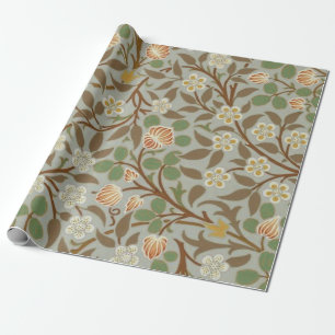 William Morris Klöver Botanisk Blomma Presentpapper