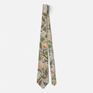 William Morris Klöver Botanisk Blomma Slips