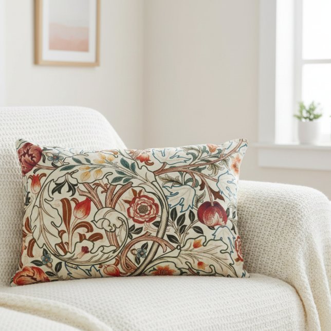 William Morris konst kastkudde blommig Prydnadskudde (Skapare uppladdad)