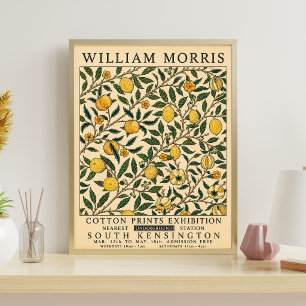 William Morris konstverk Botaniskt blommigtryck Poster