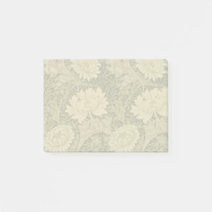William Morris Krysantemum Salvia Blomma Post-it Block