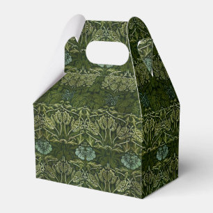 William Morris Large Grönt Lövs & Blue Flower Presentaskar
