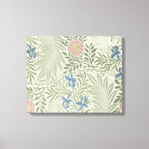 William Morris Larkspur Blommig Tapet Canvastryck