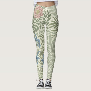William Morris Larkspur Blommig Tapet Leggings