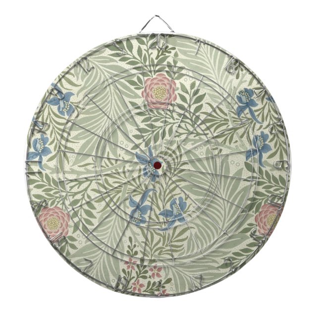William Morris Larkspur Blommig Tapet Piltavla (Framsidan)
