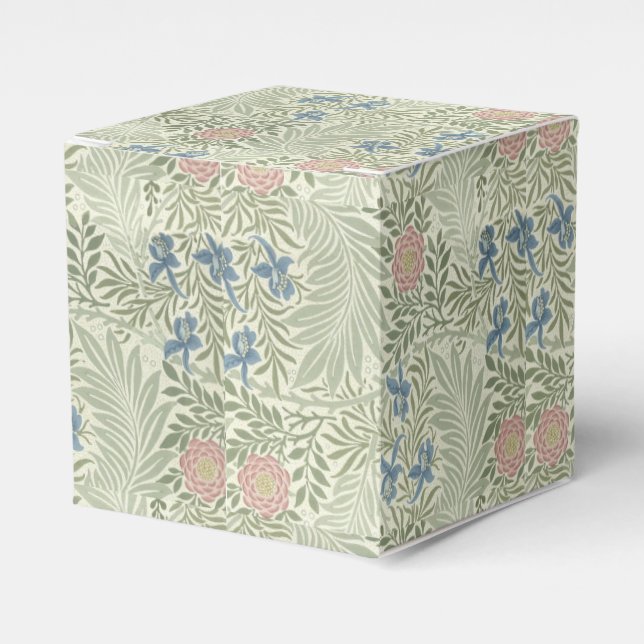 William Morris Larkspur Blommig Tapet Presentaskar (Framsidan Sidan)