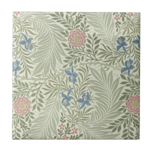 William Morris Larkspur Blommigt Tapet Kakelplatta