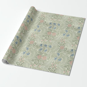 William Morris Larkspur Blommigt Tapet Presentpapper