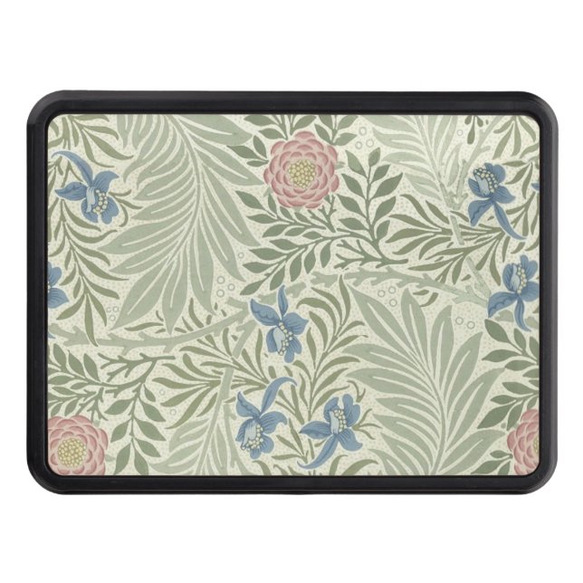 William Morris Larkspur Blommigt Tapet Skydd För Dragkrok (Framsidan)