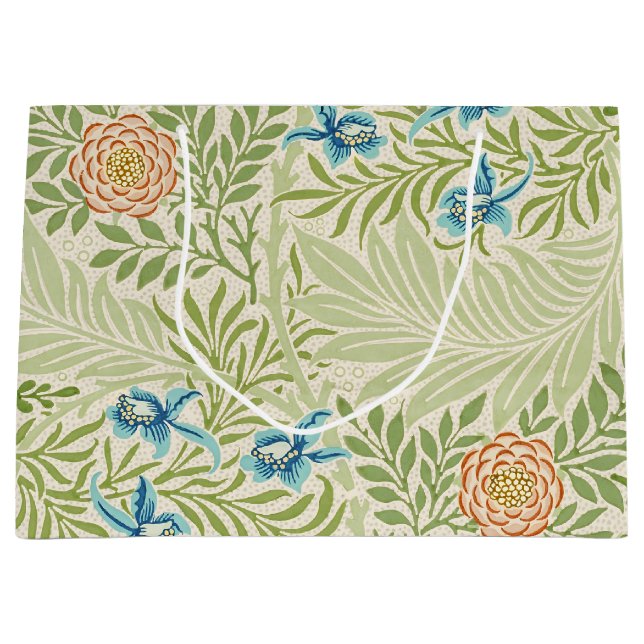 William Morris Larkspur Blommönster (Framsidan)
