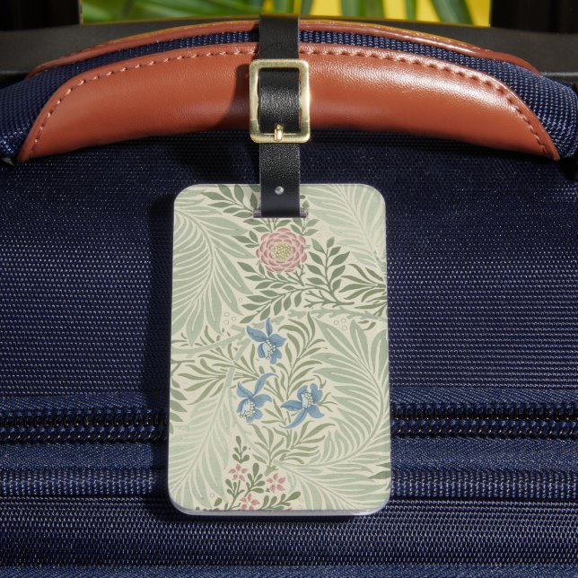 William Morris Larkspur Blomtapet Bagagebricka (Framsida Insitu 2)