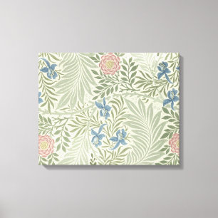 William Morris Larkspur Blomtapet Canvastryck