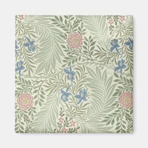 William Morris Larkspur Blomtapet Magnet