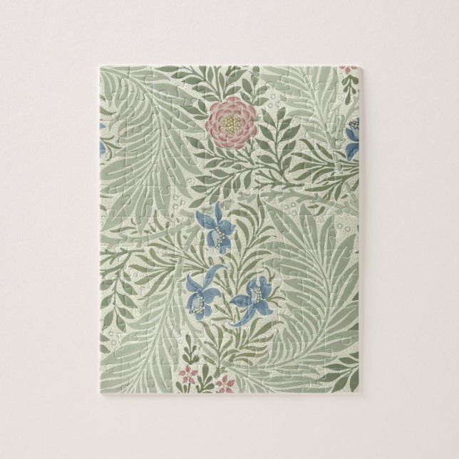 William Morris Larkspur Blomtapet Pussel (Vertikal)