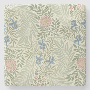 William Morris Larkspur Blomtapet Underlägg Sten