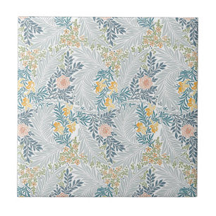 William * Morris Larkspur Guld Orange Teal Kakelplatta