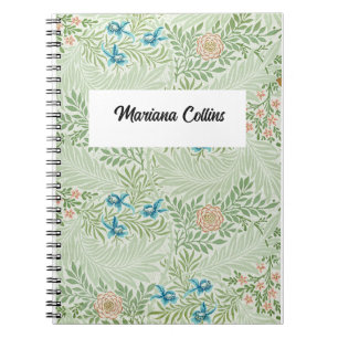 William Morris Larkspur Personlig Anteckningsbok